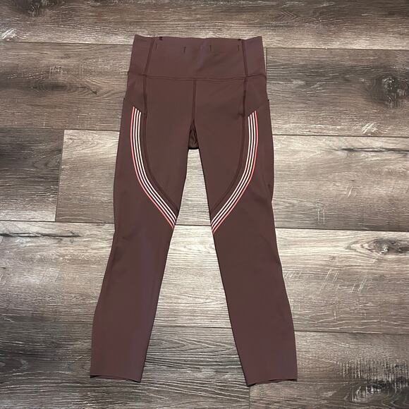 Lululemon speed Pants - Lululemon Women's Speed Limit Crop 23"  Size 6 Reddish Brown Color